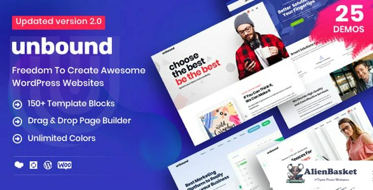 89378  Unbound v2.2.0 - Business Agency Multipurpose Theme