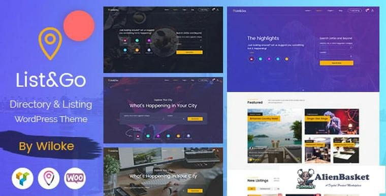 67820  ListGo v1.6.2 - Directory WordPress Theme
