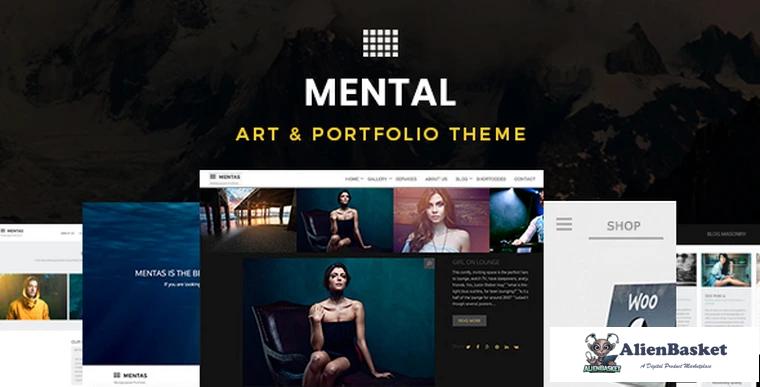 73200  Mental v2.3.0 - Art & Portfolio Theme