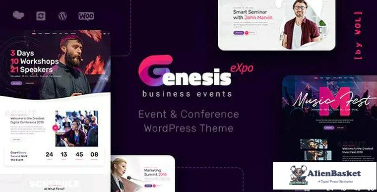 91206  GenesisExpo v1.4.5 - Business Events & Conference Theme