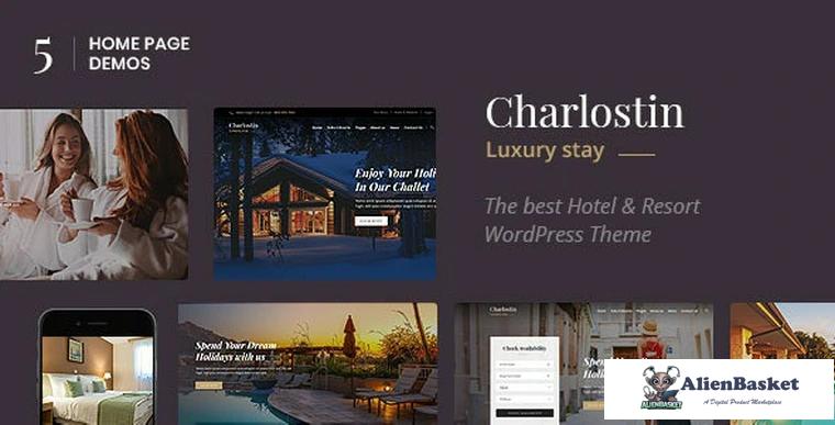 79472  Charlostin v1.0 - Hotel & Resort Booking WordPress Theme