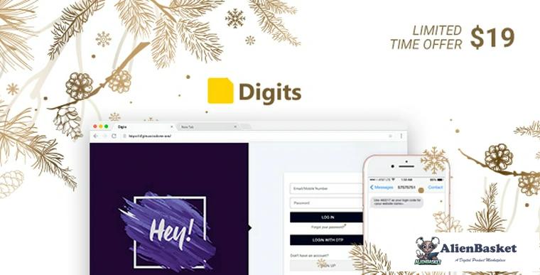 73782  Digits v6.3.1 - WordPress Mobile Number Signup and Login
