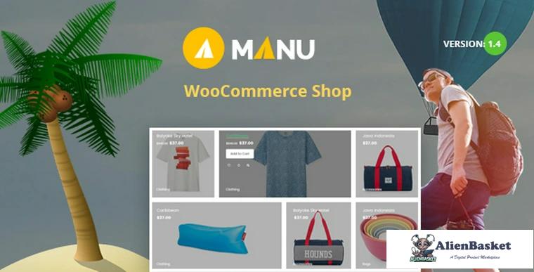 73227  Manu v1.4 - Travel Store WooCommerce Theme