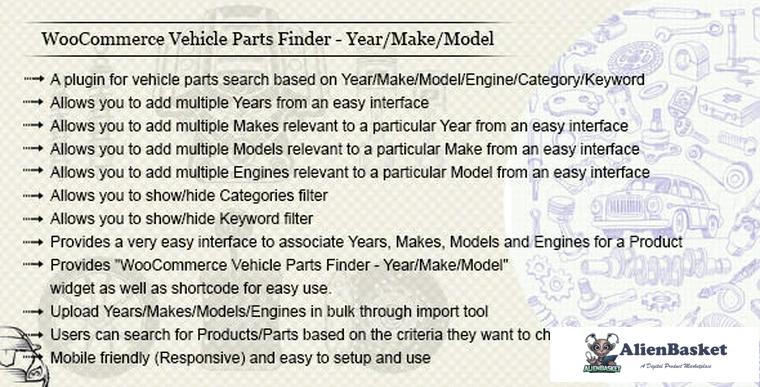 87118  WooCommerce Vehicle Parts Finder v3.4