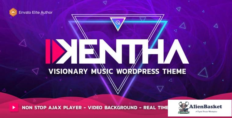 76530  Kentha v1.6.3 - Visionary Music WordPress Theme