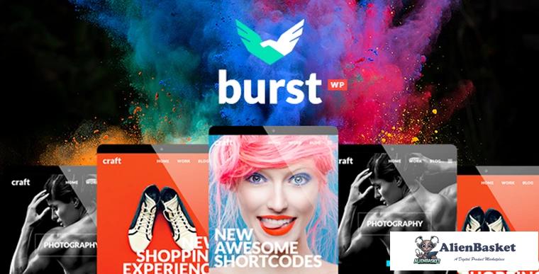 90311  Burst v3.5 - A Bold and Vibrant WordPress Theme