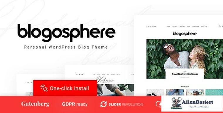 89070  Blogosphere v1.0.8 - Multipurpose Blogging Theme