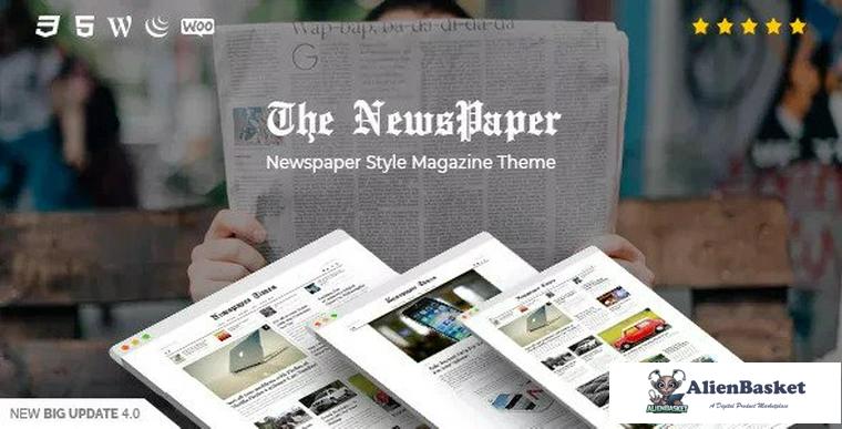 80719  NewsPaper v4.0.1 - News & Magazine WordPress Theme