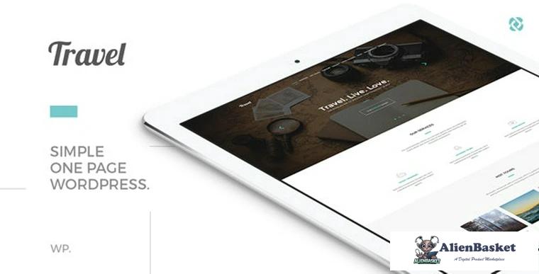 80702  Travel v1.4 - One Page Modern Tour Agency Theme