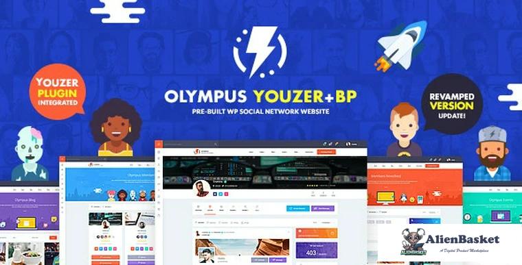 80484  Olympus v2.5 - Powerful BuddyPress Theme for Social Networking