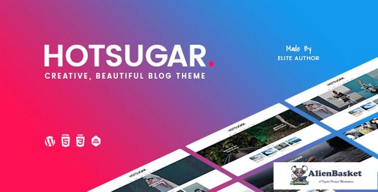 73707  HotSugar v1.0.5 - Responsive WordPress Blog Theme