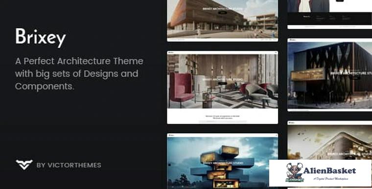 84379  Brixey v1.7.1 - Responsive Architecture WordPress Theme