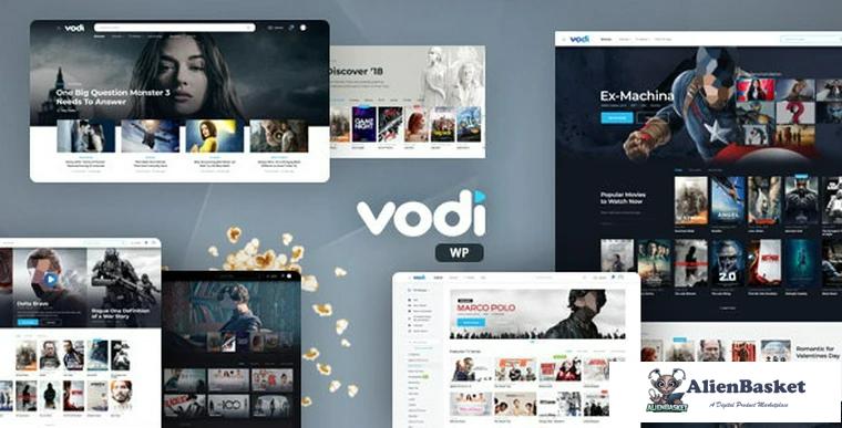 87859  Vodi v1.2.7 - Video WordPress Theme for Movies & TV Shows