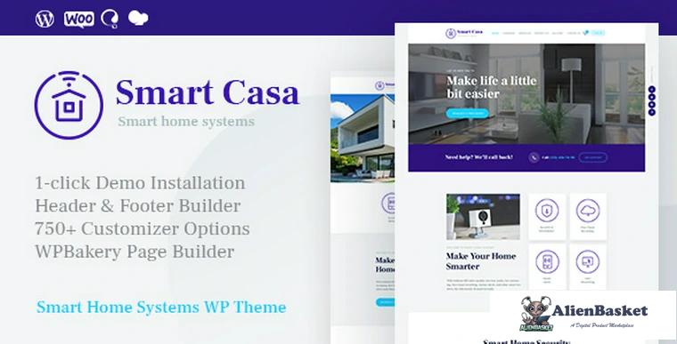 89958  Smart Casa v1.0.7 - Home Automation & Technologies Theme