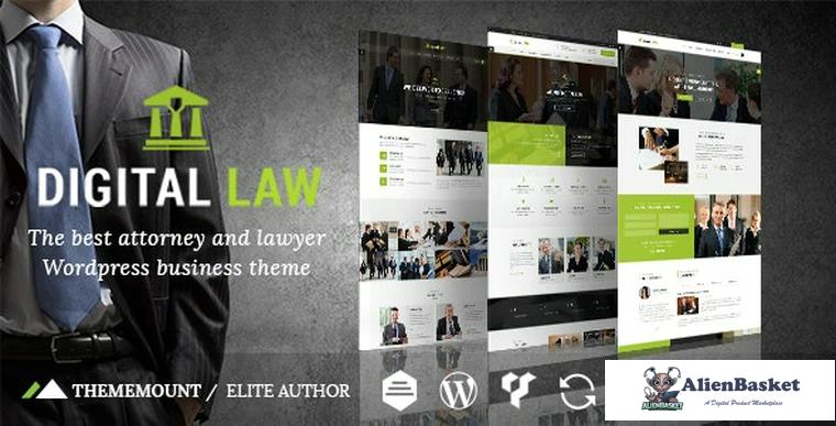 90044  Digital Law v12.5 - Attorney & Legal Advisor WordPress Theme