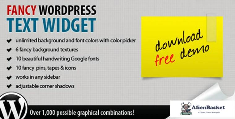 71391  Fancy Text Widget v1.5