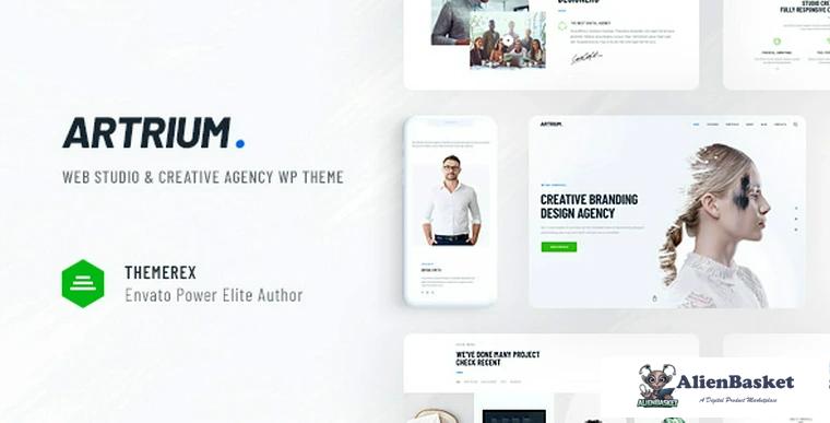 90421  Artrium v1.0.6 - Creative Agency & Web Studio Theme