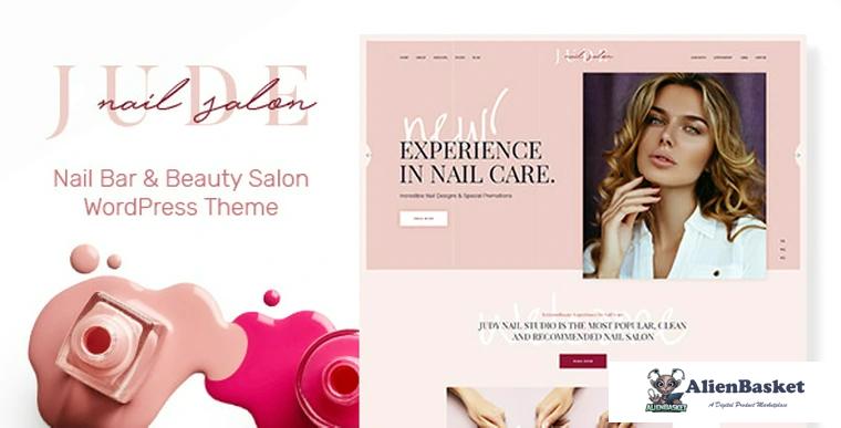 85542  Jude v1.1.1 - Nail Bar & Beauty Salon WordPress Theme