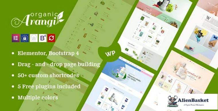 92554  Arangi v2.0.0 - Organic WooCommerce Wordpress Theme