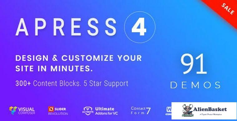 74918  Apress v4.0.2 - Responsive Multi-Purpose Theme