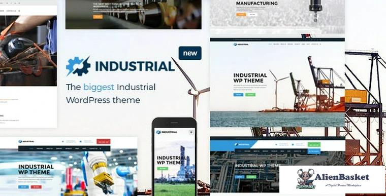 82260  Industrial v1.4.6 - Factory Business WordPress Theme