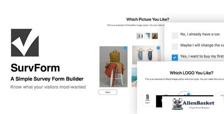 88602  SurvForm v1.0.7.9 - Survey Form Builder Plugin For WordPress