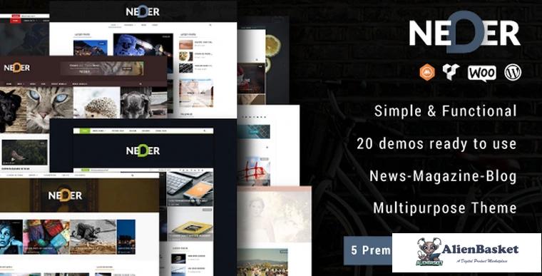 67711  Neder v1.0 - WordPress News Magazine and Blog Theme