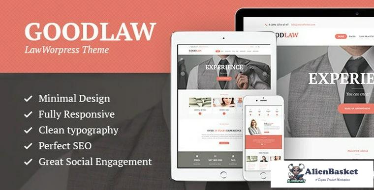 79254  GoodLaw v1.8 - A Lawyers & Legal Advisor Attorney WordPress Theme