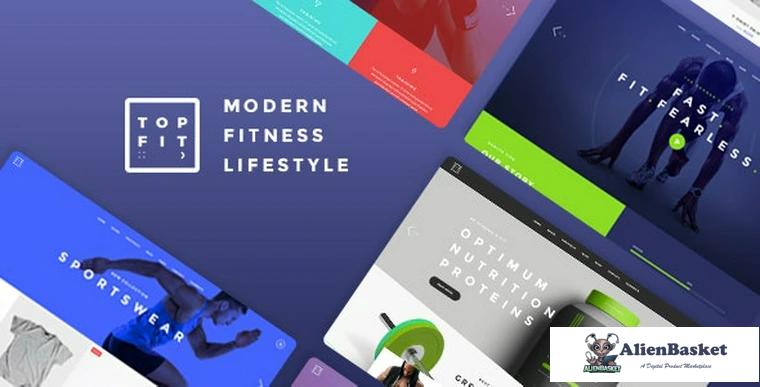 80335  TopFit v1.8 - Fitness and Gym Theme