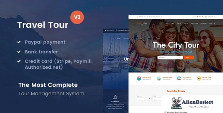70493  Travel Tour v3.0.1 - Tour Booking, Travel Booking Theme