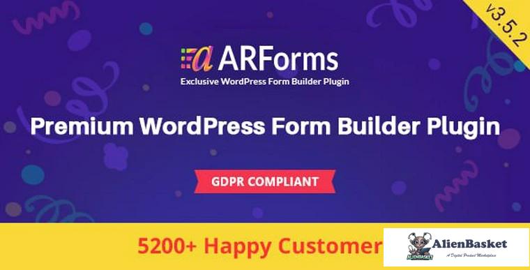 71525  ARForms v3.5.2 - Wordpress Form Builder Plugin