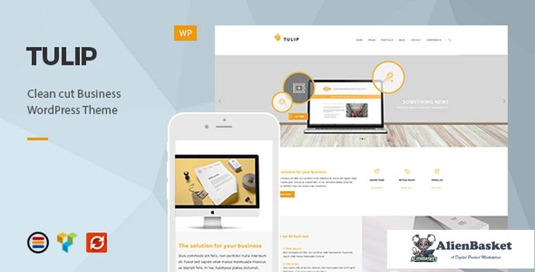 70200  Tulip v1.0.2 - Responsive Business WordPress Theme