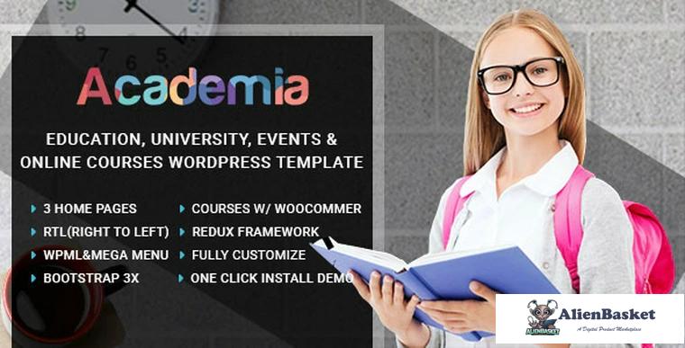 84522  Academia v3.0 - Education Center WordPress Theme