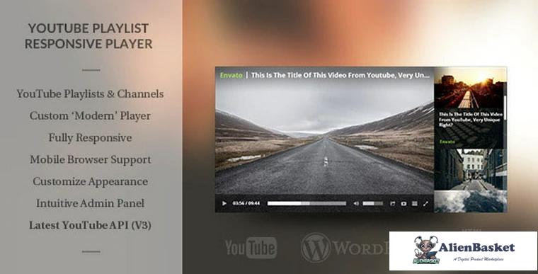 75543  Responsive Youtube Playlist Video Player v1.11.0