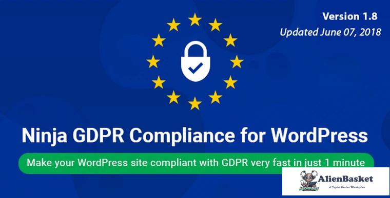 70073  Ninja GDPR Compliance 2018 for WordPress v1.7