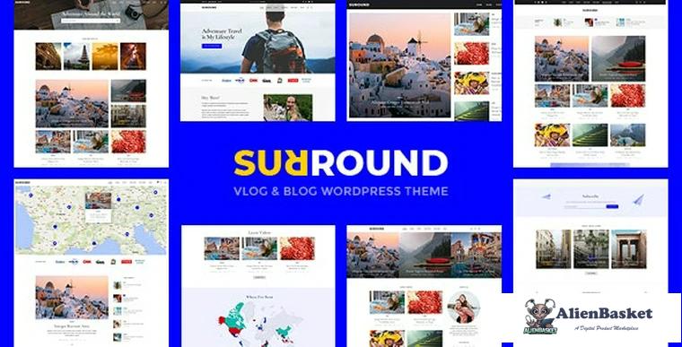 86207  Surround v1.0.6 - Vlog & Blog WordPress Theme