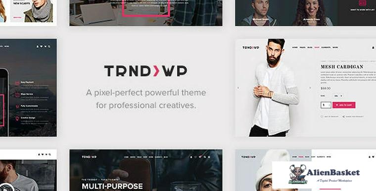 69141  Trendy v1.6.5 - Creative Multi-Purpose WordPress Theme