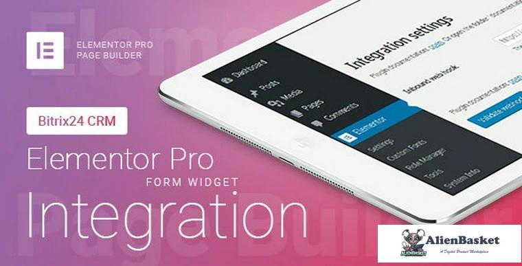 84335  Elementor Pro Form Widget - Bitrix24 CRM - Integration v1.6.2