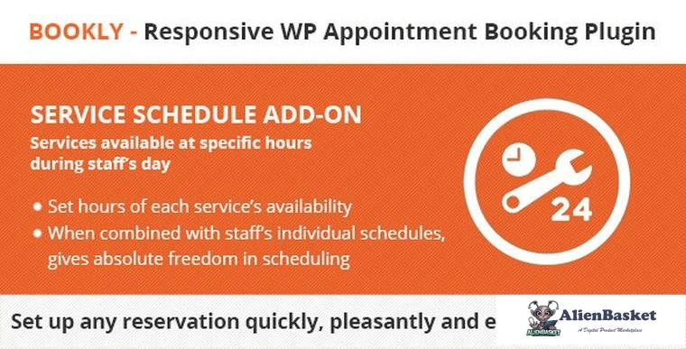 87564  Bookly Service Schedule (Add-on) v2.9