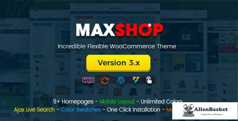 68108  Maxshop v3.0.0 - Multi-Purpose Responsive WooCommerce Theme