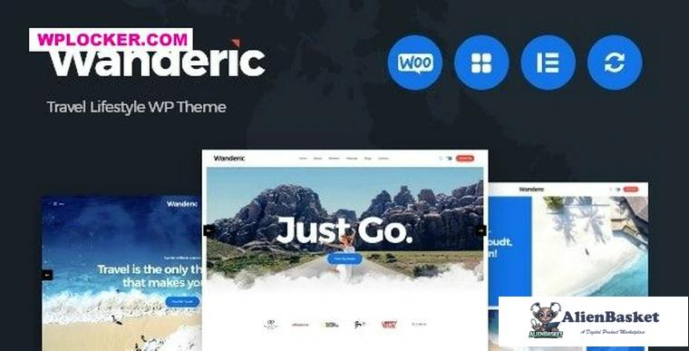 84009  Wanderic v1.0 - Travel Blog & Lifestyle WordPress Theme