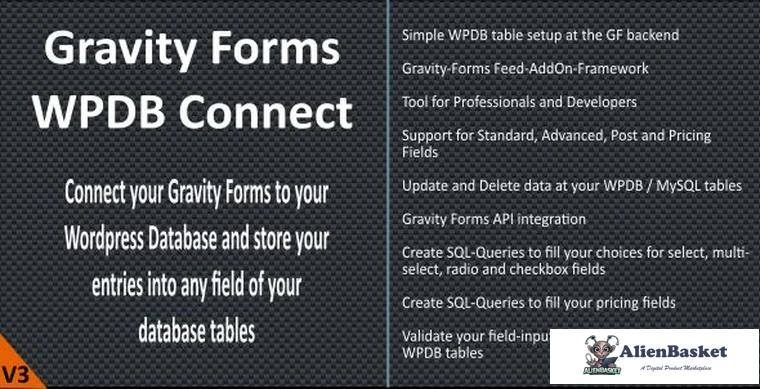 73438  Gravity Forms - WPDB / MySQL Connect v3.5.1