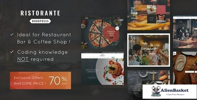 80994  Ristorante v1.3 - Restaurant WordPress Theme