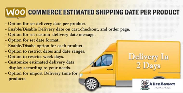 93065  WooCommerce Estimated Shipping Date Per Product v5.1