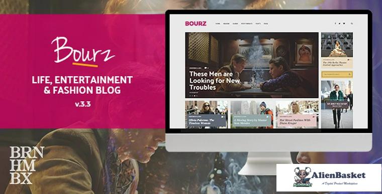 68428  Bourz v3.3 - Life, Entertainment & Fashion Blog Theme