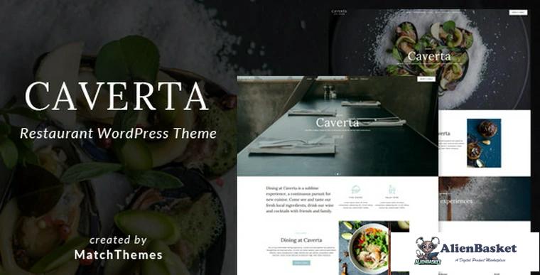 72489  Caverta v1.1.3 - Fine Dining Restaurant WordPress Theme