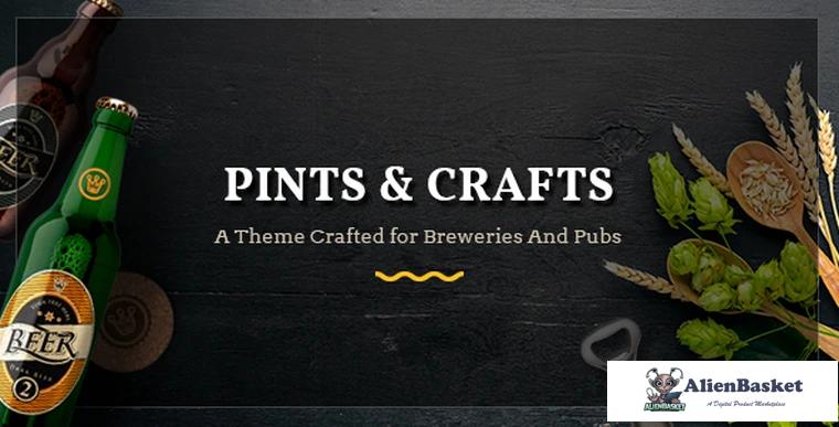 72456  Pints&Crafts v1.0 - A Theme Crafted for Breweries, Pubs