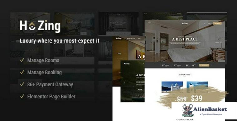 94004  Hozing v1.2.2 - Hotel Booking WordPress Theme