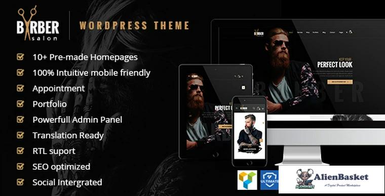 83072  Barber v1.2.4 - Hair, Tattoo & Beauty Salons Theme