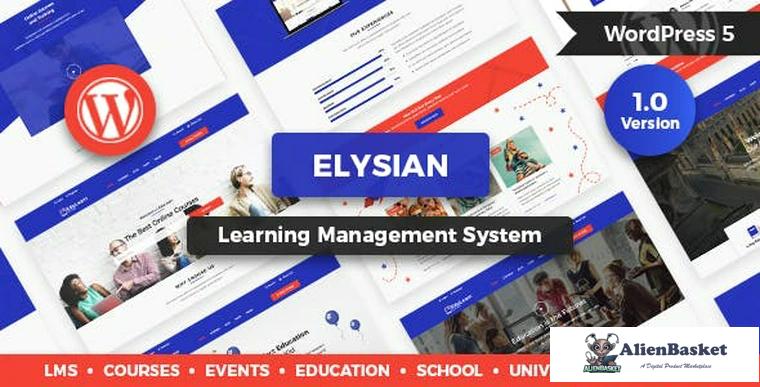 75867  Elysian v1.2.1 - WordPress School Theme + LMS